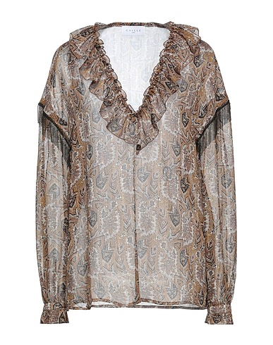 GAëLLE Paris Top Camel 100% Polyester