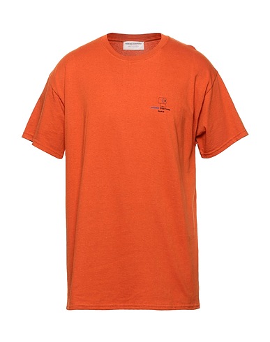 DANIELE ALESSANDRINI HOMME T-shirt Rust 100% Cotton