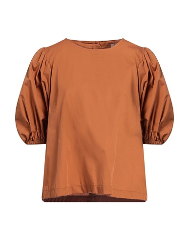 ROSSOPURO Top Tan 100% Cotton