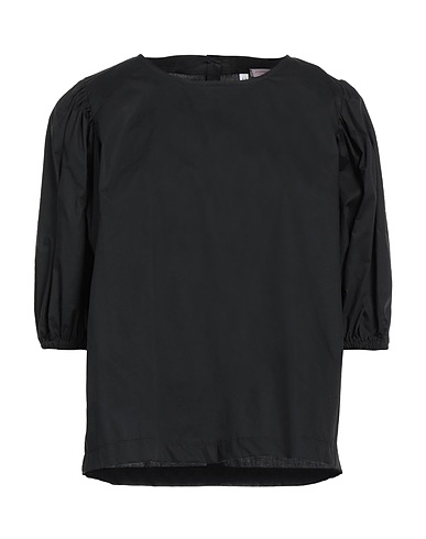 ROSSOPURO Top Black 100% Cotton