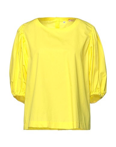 ROSSOPURO Top Giallo 100% Cotone