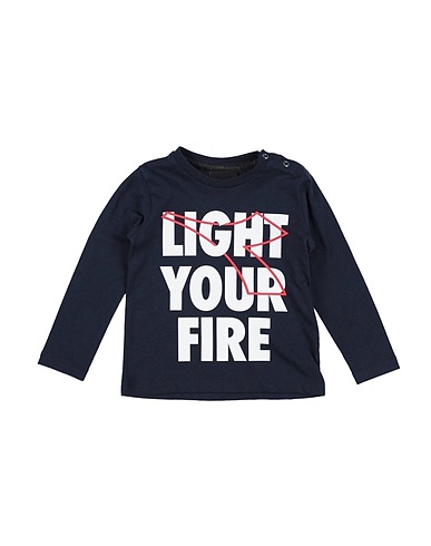 DIADORA Ｔシャツ ミッドナイトブルー コットン 100%