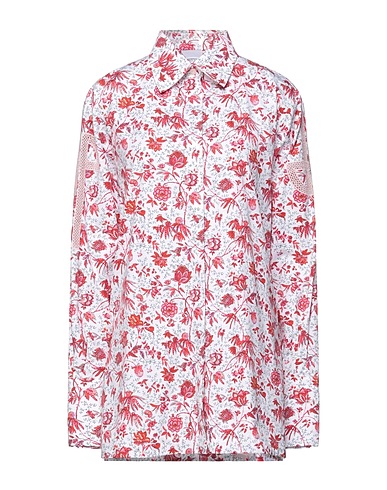 PATOU Floral shirts & blouses Red 100% Cotton