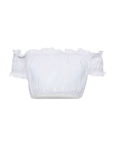 GLAMOROUS Top White 100% Cotton