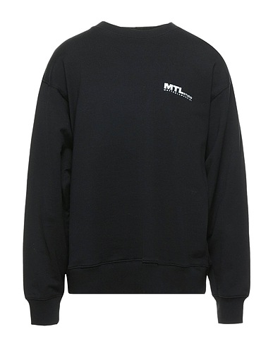MTLSTUDIO MATTEOLAMANDINI Sweat-shirt Noir 100% Coton