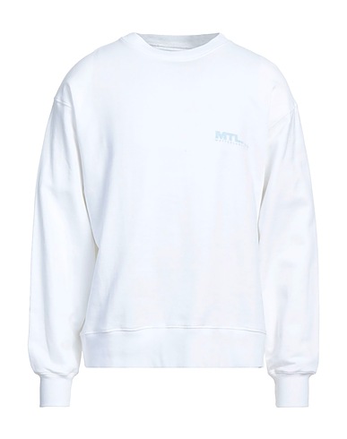 MTLSTUDIO MATTEOLAMANDINI Felpa Bianco 100% Cotone