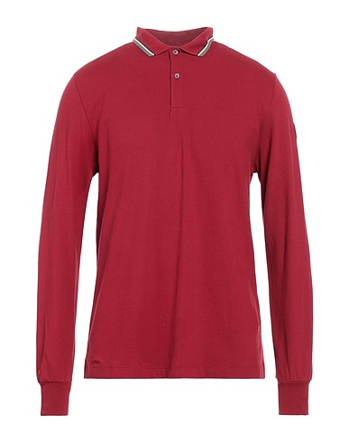 COLMAR Polo shirt Burgundy 96% Cotton, 4% Elastane