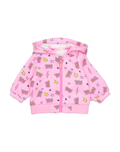 BILLIEBLUSH Hooded track jacket  Pink 86% Polyester, 10% Cotton, 4% Elastane