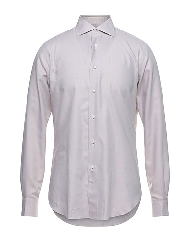 BRIONI Patterned shirt Beige 100% Cotton