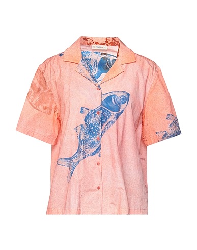NUEVO MUNDO Camicie  e bluse fantasia Salmone 100% Cotone