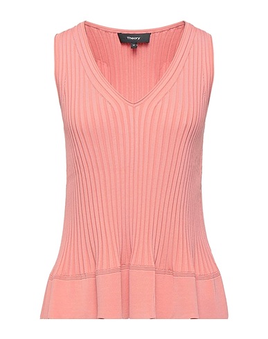 THEORY Maglia Gilet Rosa antico 85% Rayon, 13% Nylon, 2% Elastan