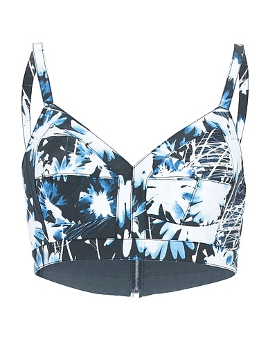 MCQUEEN Bustier Midnight blue 100% Cotton
