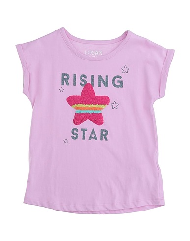 LOSAN T-Shirt Hellrosa 100% Baumwolle