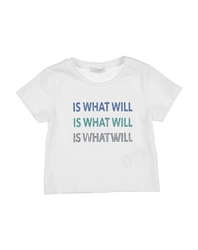 MEILISA BAI T-shirt White 96% Cotton, 4% Elastane