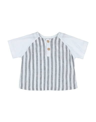 KID'S COMPANY Top Grey 100% Linen