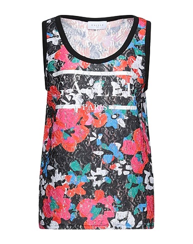 GAëLLE Paris Vest Black 95% Polyester, 5% Elastane