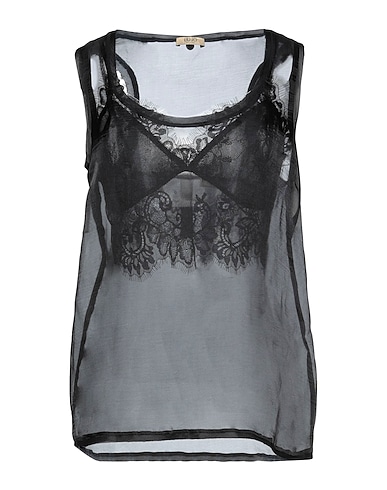 LIU •JO Τοπ Μαύρο 100% Πολυεστέρας