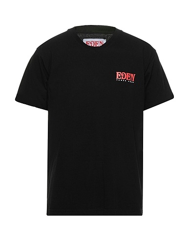 EDEN POWER CORP T-shirt Nero 100% Cotone riciclato