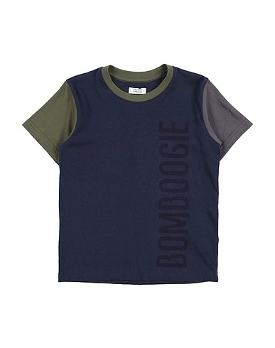 BOMBOOGIE T-shirt Midnight blue 100% Cotton