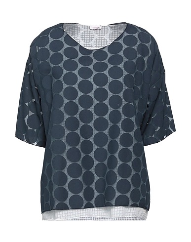 ROSSOPURO T-shirt Blu notte 55% Cotone, 45% Poliestere