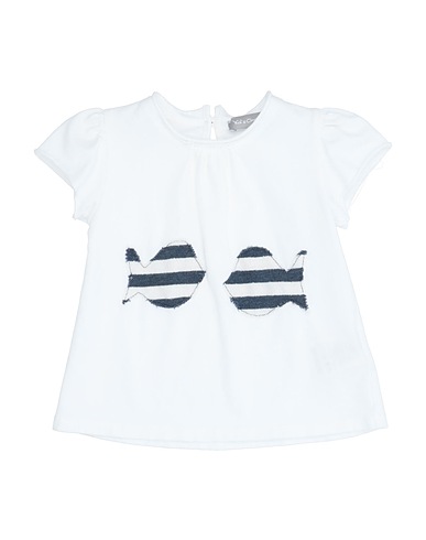KID'S COMPANY T-shirt Bianco 94% Cotone, 6% Fibre elastiche