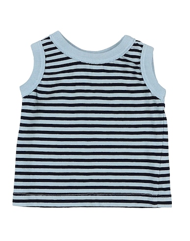 DE CAVANA Canotta Blu notte 96% Cotone, 4% Elastan