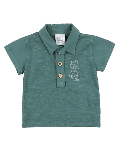 KID'S COMPANY Polo shirt Sage green 100% Cotton