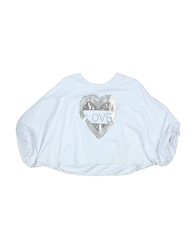 BRIINCE Top Bianco 100% Cotone