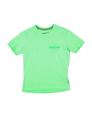 FRED MELLO T-Shirt Säuregrün 100% Baumwolle