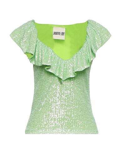 ANIYE BY Top Light green 93% Polyester, 7% Elastane