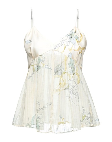 FORTE_FORTE Cami Beige 69% Cotton, 31% Silk