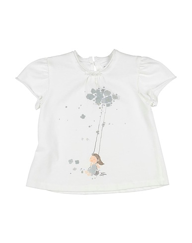 KID'S COMPANY T-shirt White 94% Cotton, 6% Elastane
