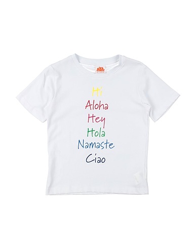 SUNDEK T-shirt White 100% Cotton