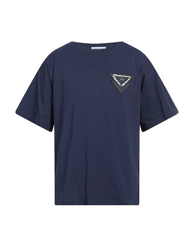MOSCHINO Basic T-shirt Midnight blue 100% Cotton