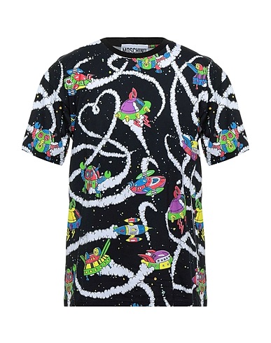 MOSCHINO T-shirt Midnight blue 100% Cotton