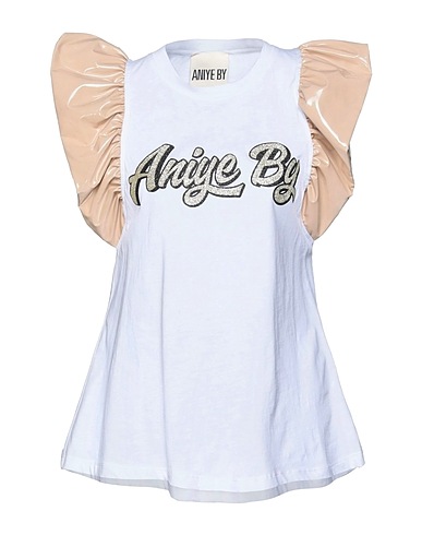 ANIYE BY T-shirt Blush 100% Cotton, Polyester, Polyurethane