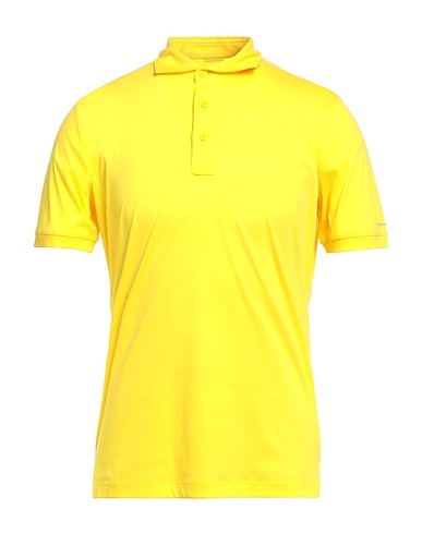 PEOPLE OF SHIBUYA Polo shirt Yellow 100% Cotton