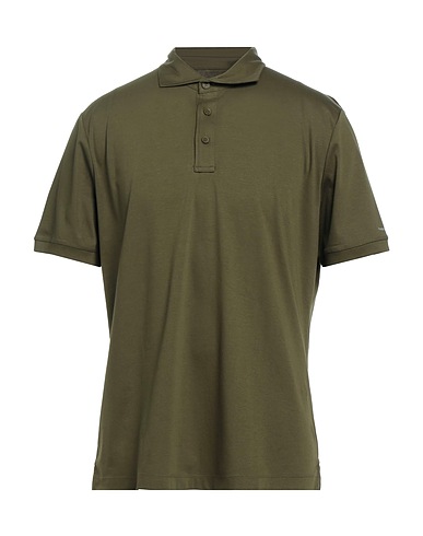 PEOPLE OF SHIBUYA Polo shirt Military green 100% Cotton