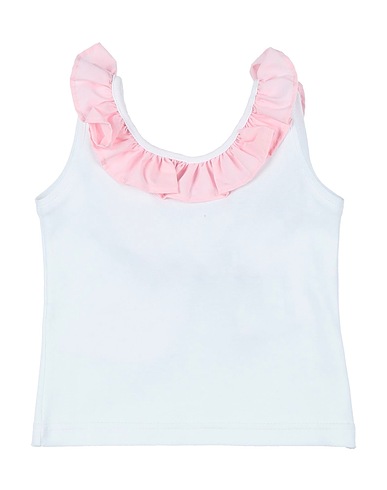 PHI CLOTHING Canotta Bianco 100% Cotone