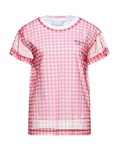 PHILOSOPHY di LORENZO SERAFINI T-shirt Red 100% Cotton