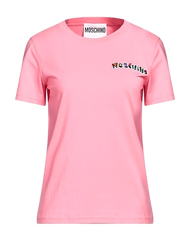 MOSCHINO Basic T-Shirt Pink 100% Cotton