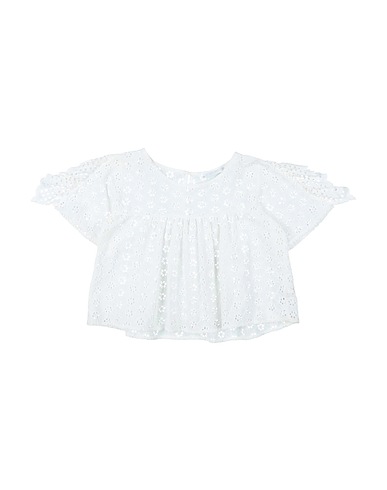 L:Ú L:Ú by MISS GRANT Top White 100% Cotton