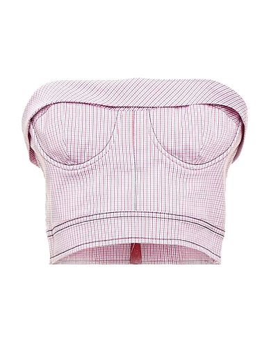 PHILOSOPHY di LORENZO SERAFINI Bustier Rot 80% Baumwolle, 16% Polyamid, 4% Elastan