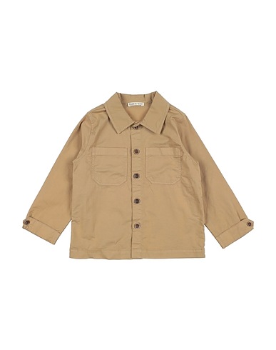 BABE & TESS TOPS & TEES Camel 97% Cotton, 3% Elastane