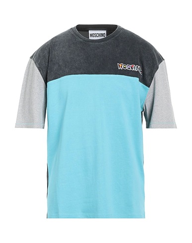 MOSCHINO T-Shirt Braungrau 100% Baumwolle