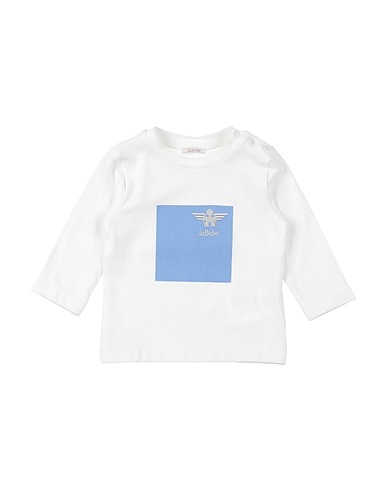 LE BEBÉ T-shirt Blanc 96% Coton, 4% Élasthanne
