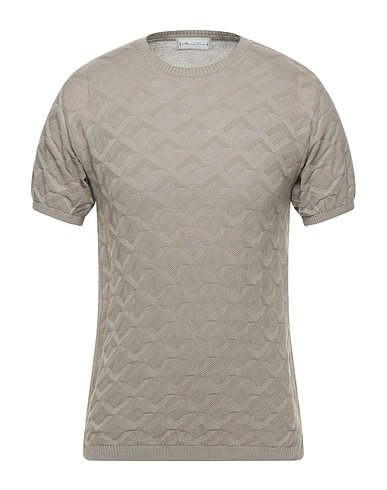 ALESSANDRO LAMURA Jumper Beige 50% Cotton, 50% Acrylic