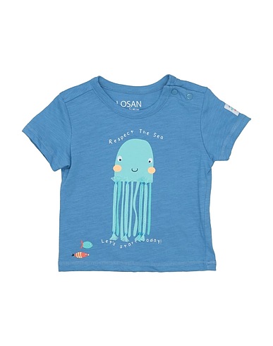 LOSAN T-shirt Pastel blue 100% Cotton