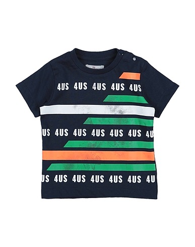 PACIOTTI 4US T-shirt Midnight blue 100% Cotton