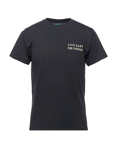 BACKSIDECLUB T-shirt Nero 100% Cotone